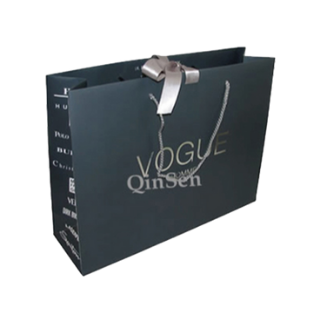 Luxury Paper Bag with Ribbon Closure