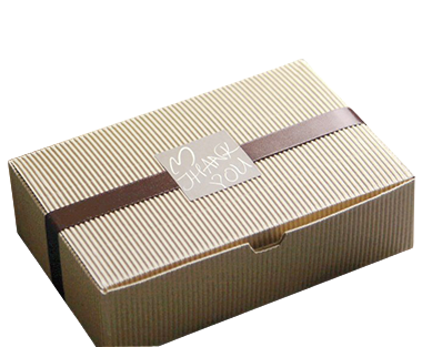 Kraft Fluted Paper Box