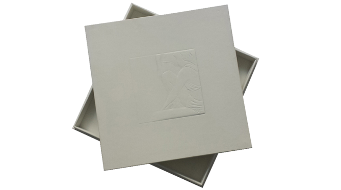 Rigid Paper Box With Embossing