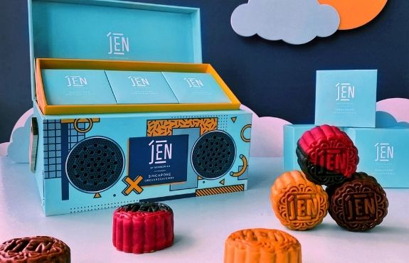 custom mooncake box - Hotel JEN