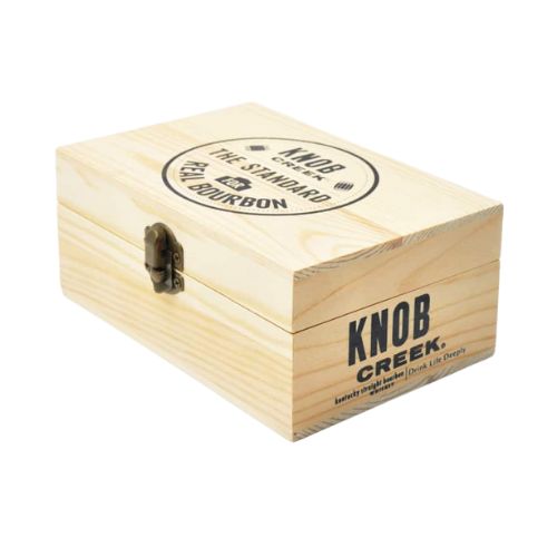 Custom Wooden Box (Knob Creek)